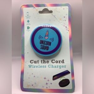 Vivitar Wireless charger unicorn squad blue for android iPhone Samsung devices